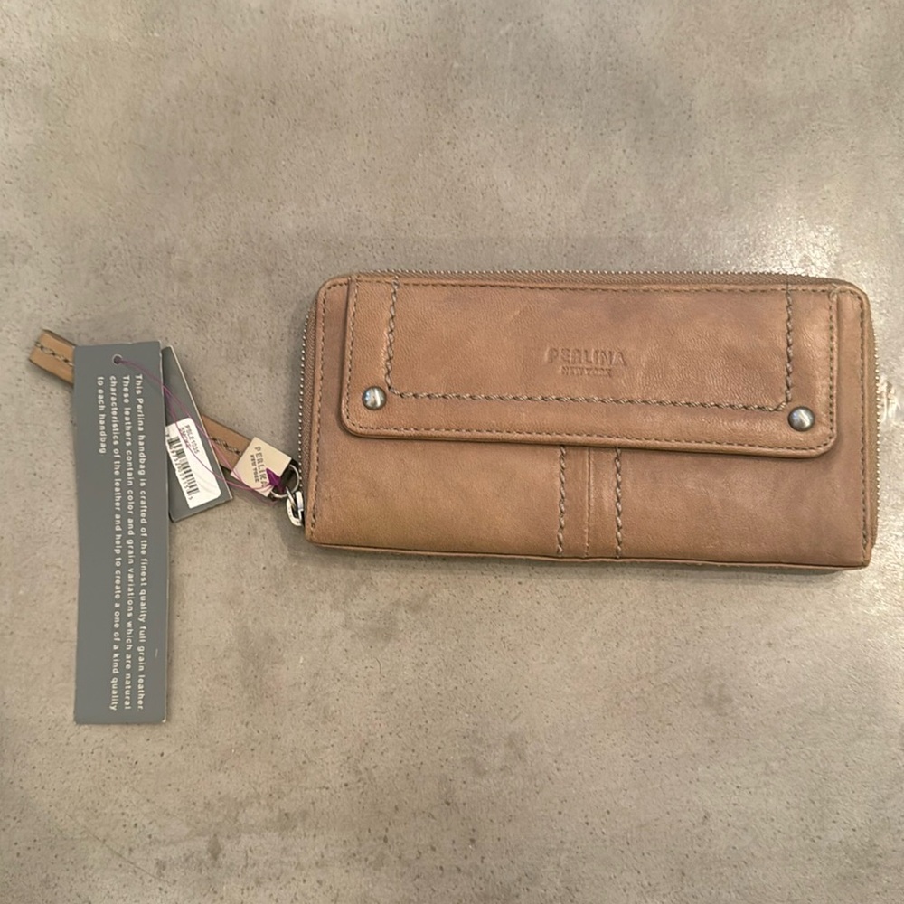 Perlina leather wallet